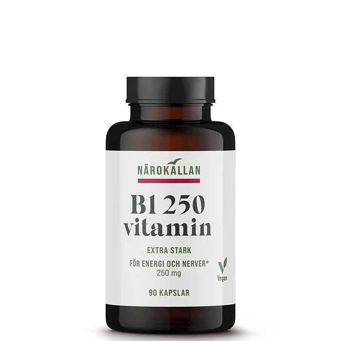 Närokällan B1 250 mg 90 kapslar