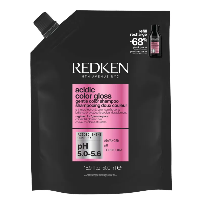 Redken Acidic Color Gloss Shampoo - 500 ml Refill