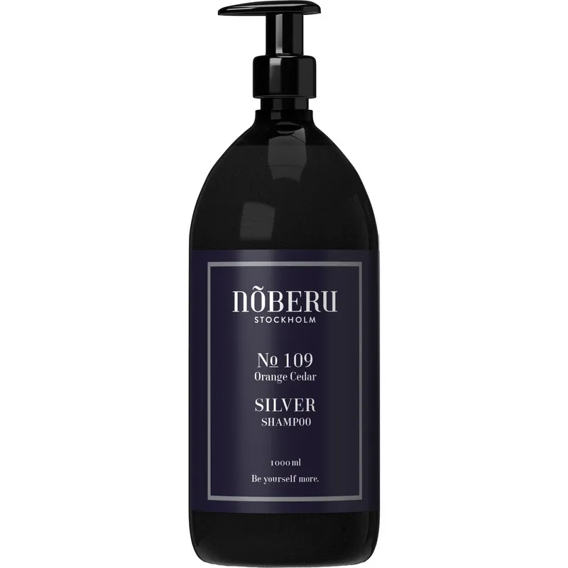 Nõberu Stockholm Silver Shampoo No 109 Orange Cedar – 1000 ml
