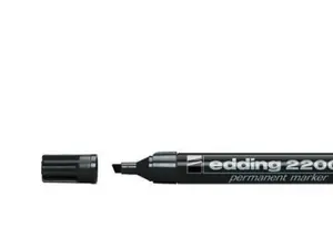 Edding 2200 permanent märkpenna, kantig, svart