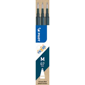 Refill Frixion 0,7 Blåsvart 3-p, Pilot