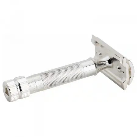 Merkur 34S Silver Plated