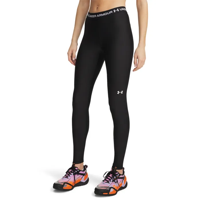 Under Armour HeatGear Women Compression Leggings Svart polyester Medium Dam
