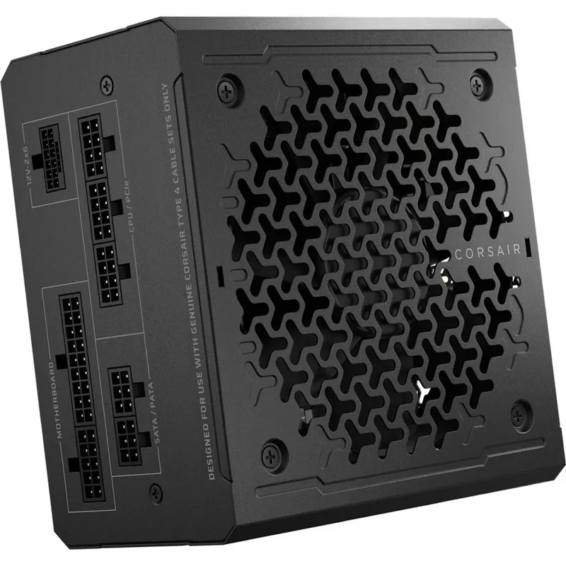 Corsair RMe Series RM850e (2025) Strömförsörjning - 850 Watt - 120 mm - ATX 3.1 - 80 Plus Gold certificate