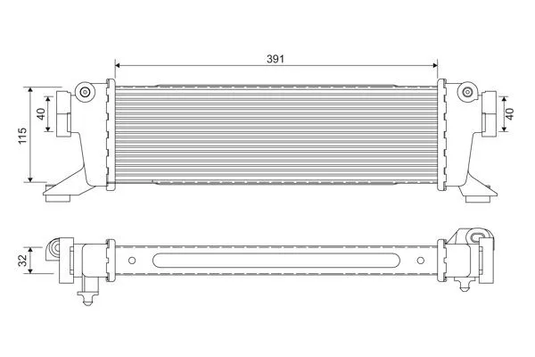 Intercooler VALEO 817759