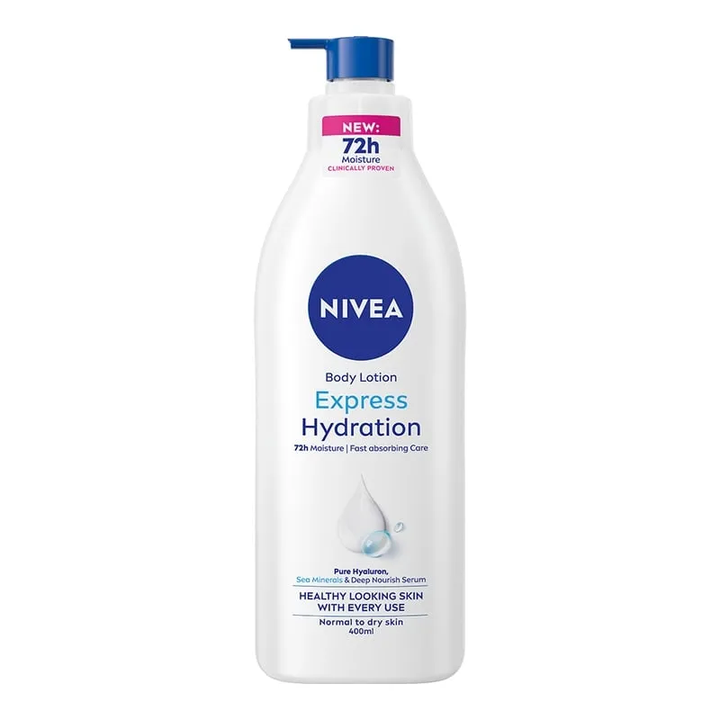 Nivea Body Essentials Express Hyd. Lotion Pump 400 ml