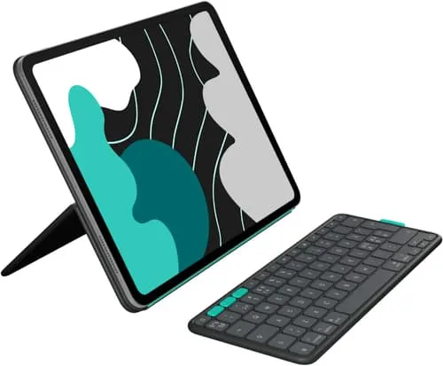Logitech - Flip Folio for iPad Pro & Air 11” - Graphite - Nordic