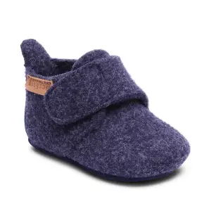 Bisgaard Tofflor Ull Star - Blue - 19