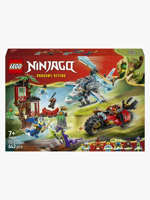 Ninjafartøjernes kamp for trætophuset LEGO byggeklodser Ninjago 71857