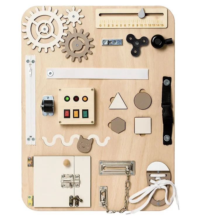 Woobiboo Woobiboard – Enjoy – Grey/Natural