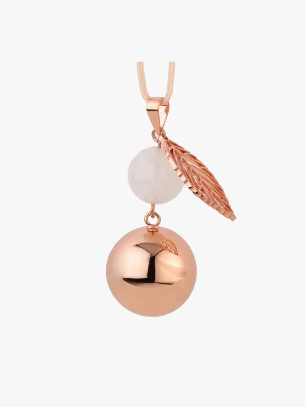 Bola Gravidsmycke Pärla Löv, Roséguld