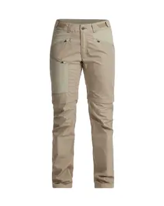 Lundhags Tived Zip-off Pant W Sand - 34
