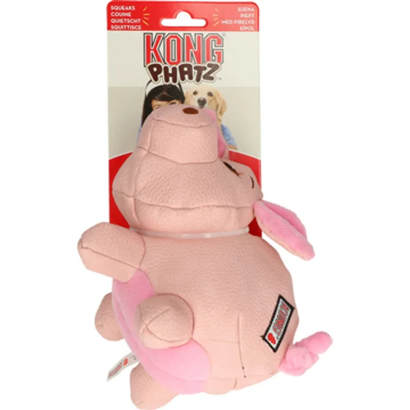 KONG Dog Toy Phatz Pig Small (8x8x12cm)