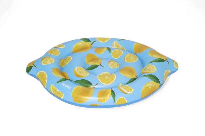 Badmadrass med doft - Citron 176x122 cm