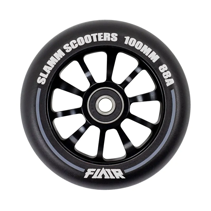 Slamm 100MM Flair 2.0 Hjul Svart 1 del