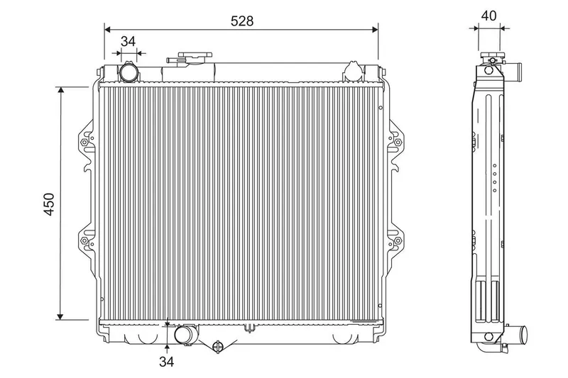 Kylare VALEO 701280