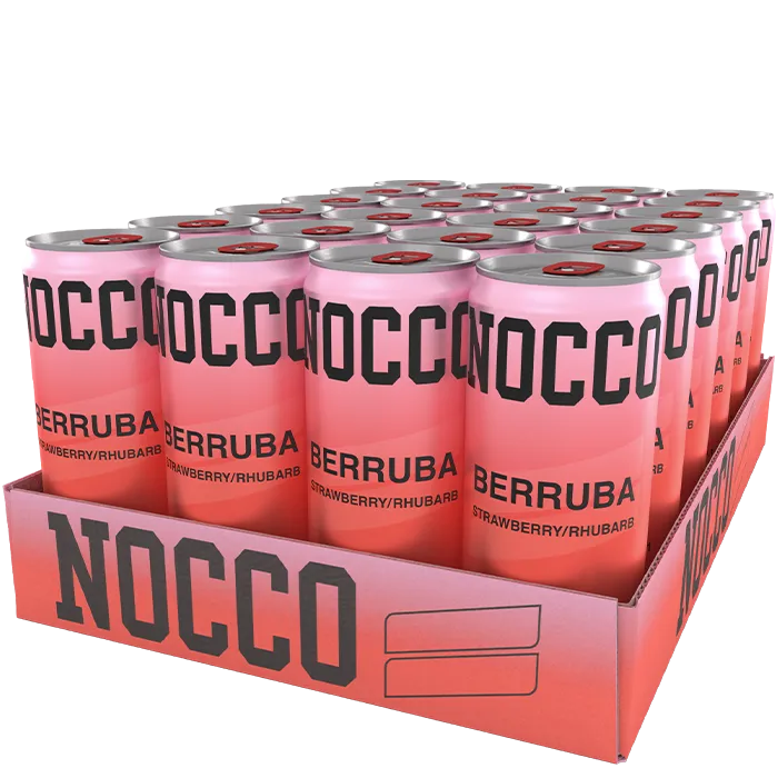 24 x NOCCO BCAA, 330 ml 2 kr pant (#6823)