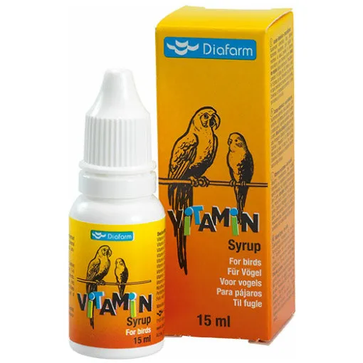 Vitaminer Fodertillskott till fågel - 15 ml