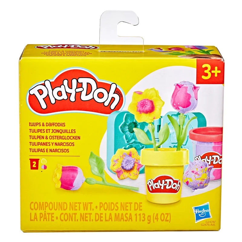 Tulpaner och Påskliljor Lekset Play-Doh