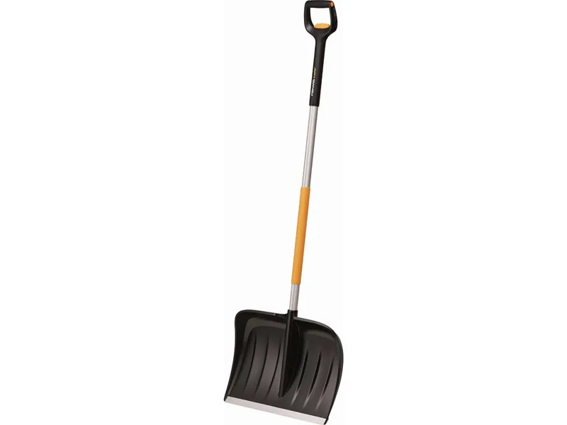 Fiskars X-series snöskuffe, teleskopisk håndtak