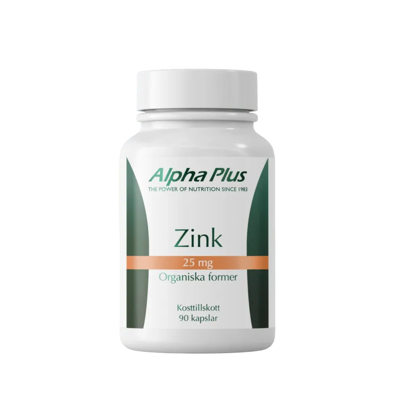 Alpha Plus Zink 25 mg 90 styck