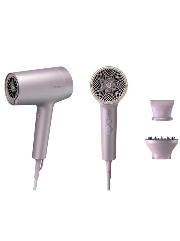 Philips BHD723/10 hårtork 1800 W 7000 Series ThermoShield, lila