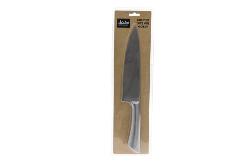 Kockkniv i rostfritt stål 34 cm
