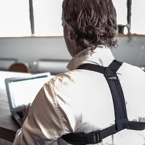 Hållningsväst Swedish Posture, X-Small Svart