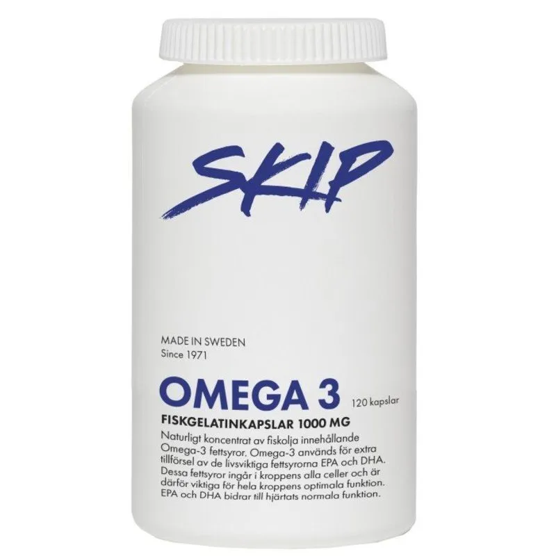 Skip Nutrition Skip Omega-3 1000mg 120 tabletter