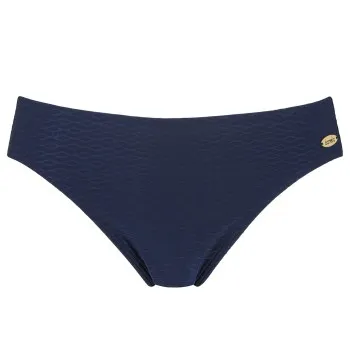 Damella Brigitte Textured Bikini Brief Marin nylon 40 Dam