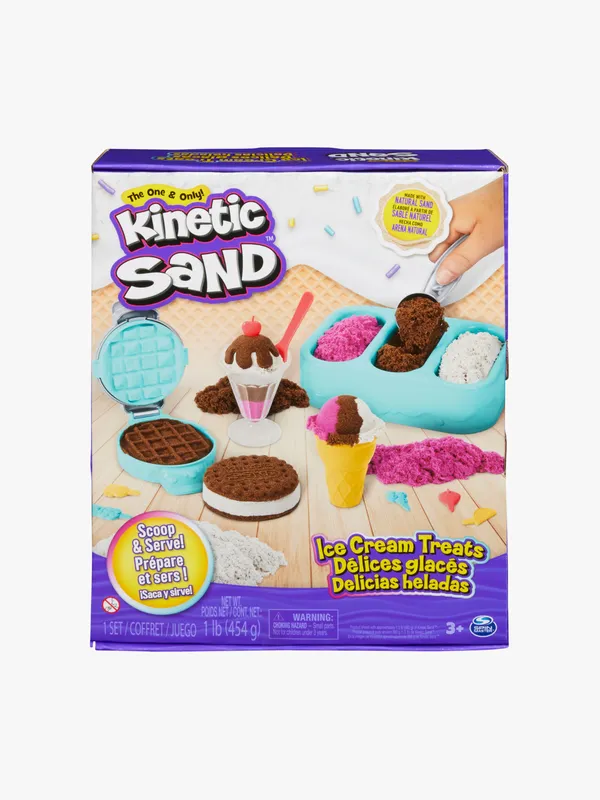Kinetic Sand Glassgodsaker Lekset