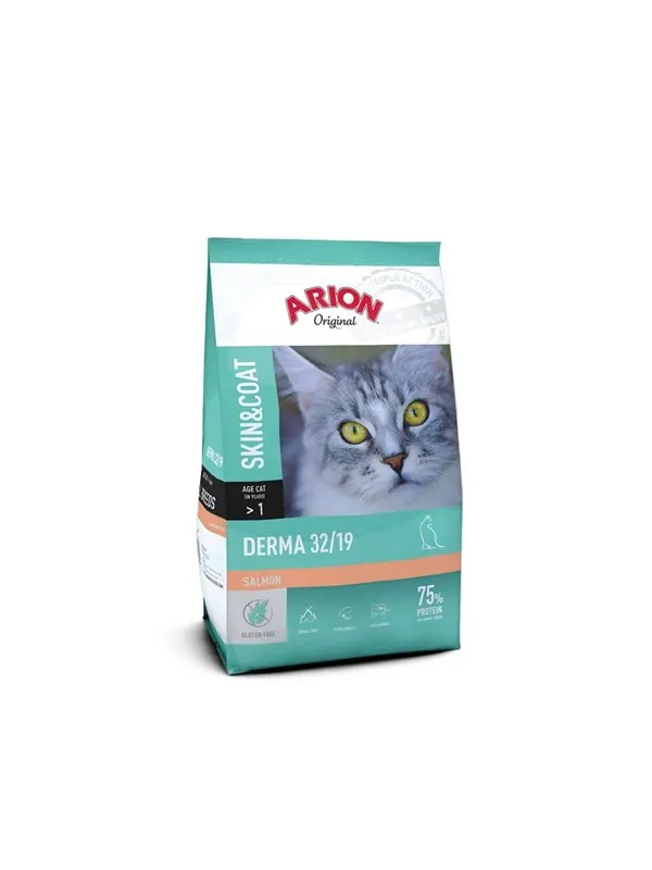 Original Derma Torrfoder för Katt - 7,5 kg