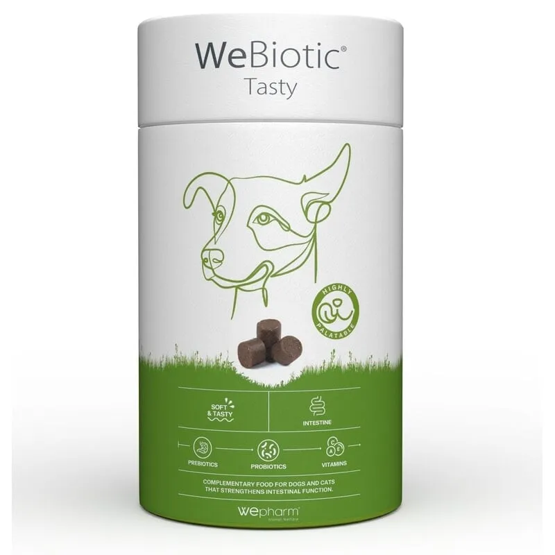 WeBiotic Tasty Soft-Chews för mage och tarm till Hund & Katt - 30 tuggtabletter