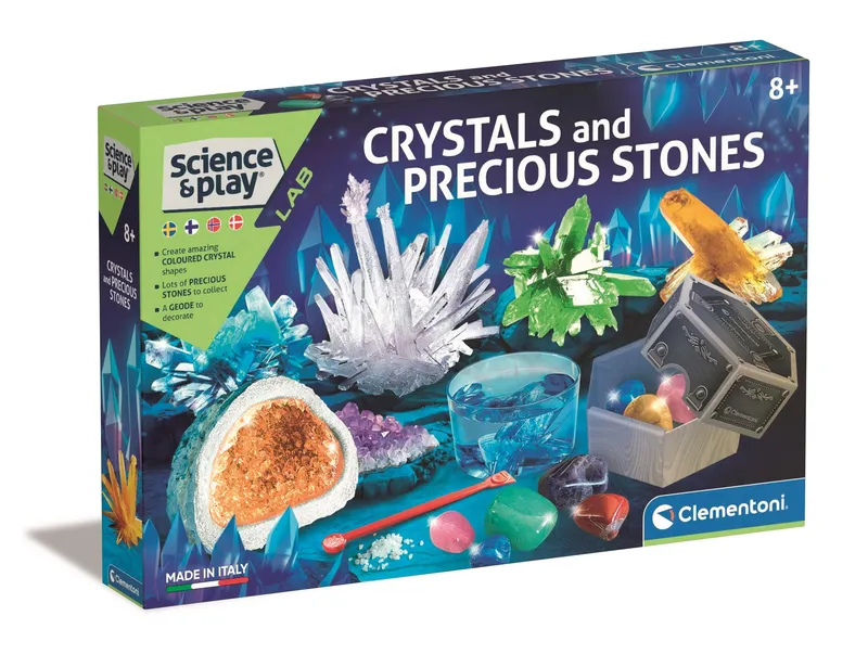 Science & Play Crystals and Precious Stones (SE/NO/DK/FI)
