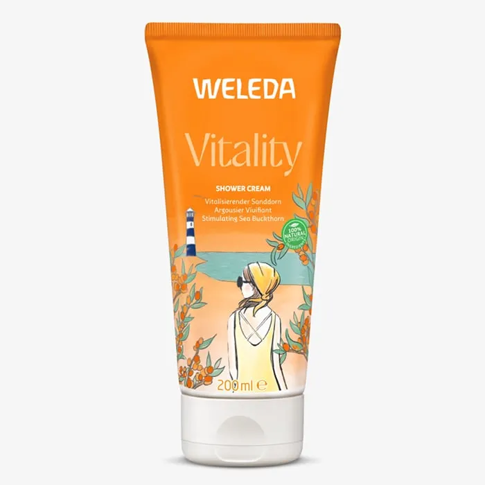 Weleda Sea Buckthorn Creamy Body Wash/Vitality 200 ml