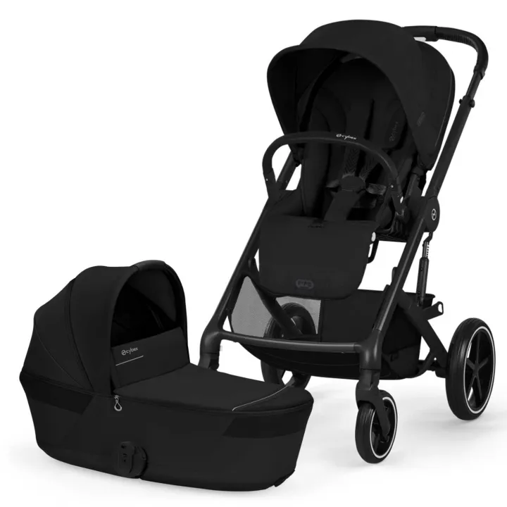 Cybex Balios S Lux Inkl. Hopfällbar Liggdel – Moon Black