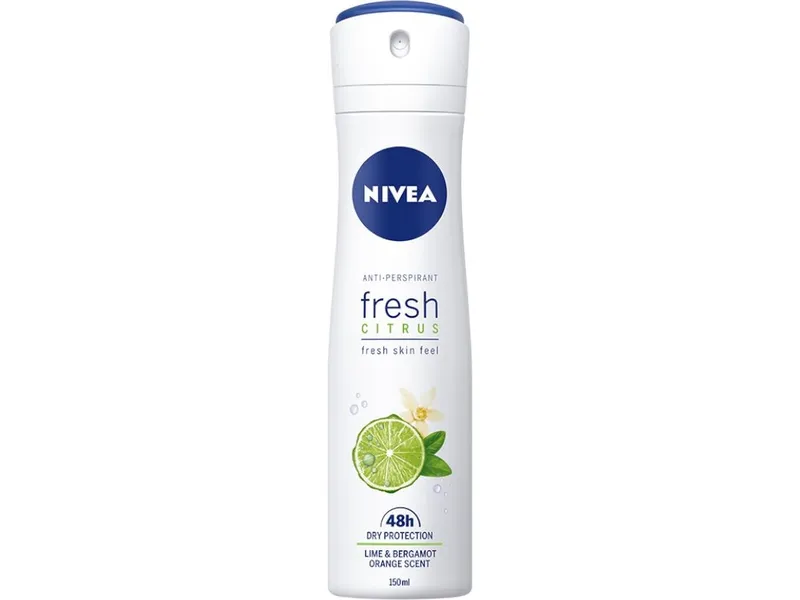 Nivea Fresh Citrus Deodorant 48h Spray - 150 ml