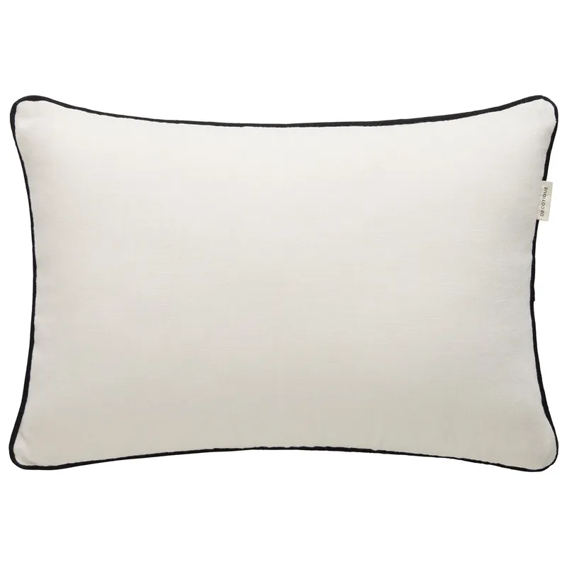 Decotique Soft kudde 40 x 60 cm, offwhite/svart