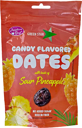 Green Star Dates Sour Pineapple - 90 g