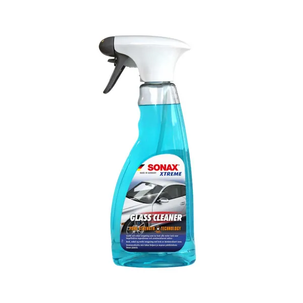 Glasrengöring SONAX Xtreme Glass Cleaner, 500 ml, Flaska + Mikrofiberdukar (5 st)
