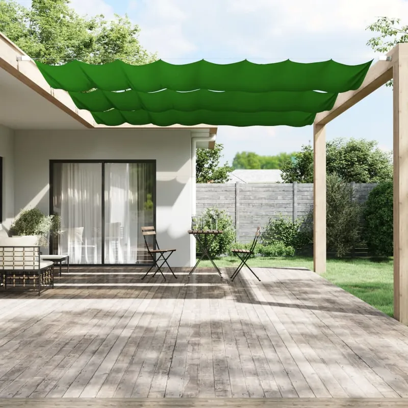 vidaXL Markis vertikal ljusgrön 140×360 cm oxfordtyg