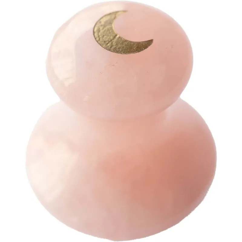 Oh La Moon Mushroom Facial tool – Rose Quartz 48 g