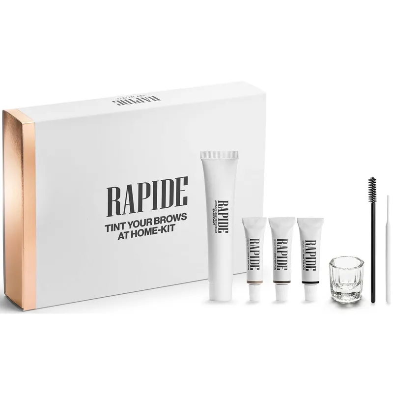 Rapide Brow Tint Kit Soft Brown, Deep Brown, Matt Black – 30 ml