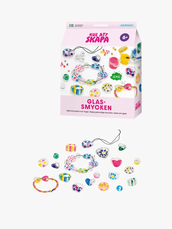 Kärnan Kul Att Skapa Pysselset Glassmycke