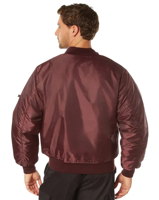 Rothco MA-1 Bomberjacka / Pilot Jacka Bordeaux (#3701)