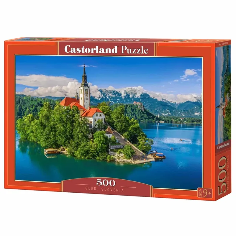 Castorland Pussel – Bledsjön i Slovenien 500 bitar