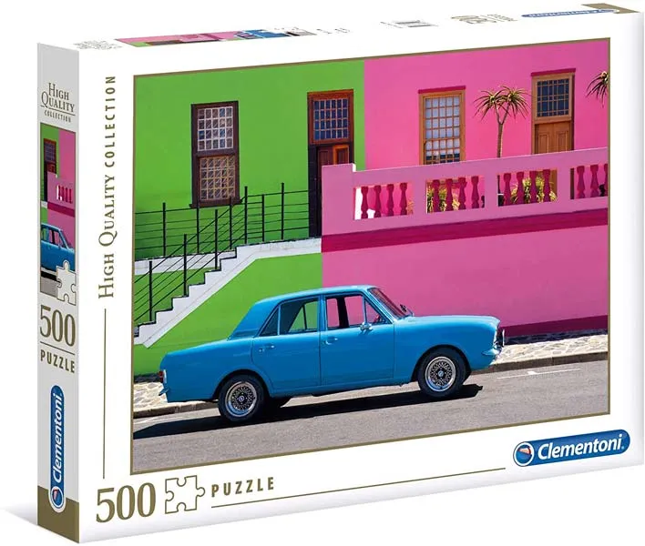 Pussel – Den blåa bilen 500 Bitar