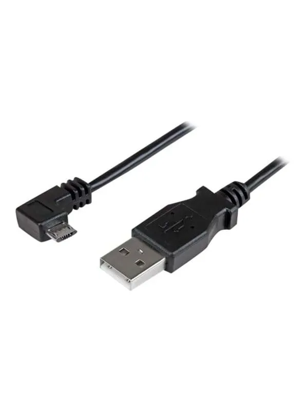 StarTech.com 6ft USB A to Right Angle Micro-USB Charge Sync Cable M/M 24AWG