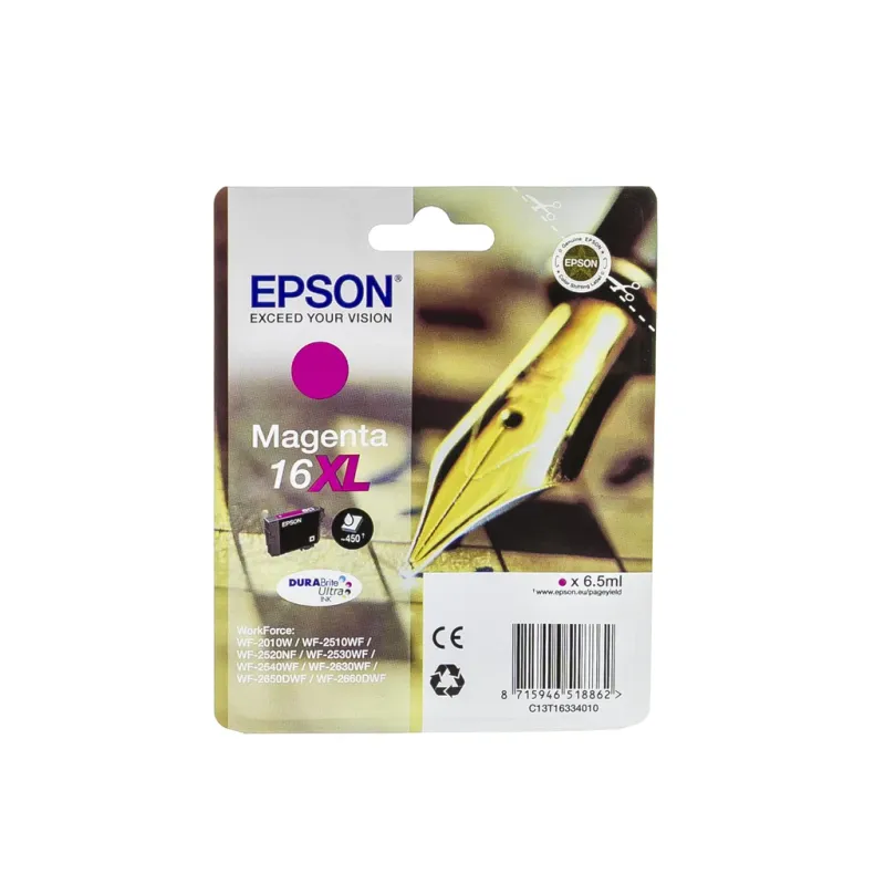 Epson bläckpatron 16XL magenta 6,5 ml