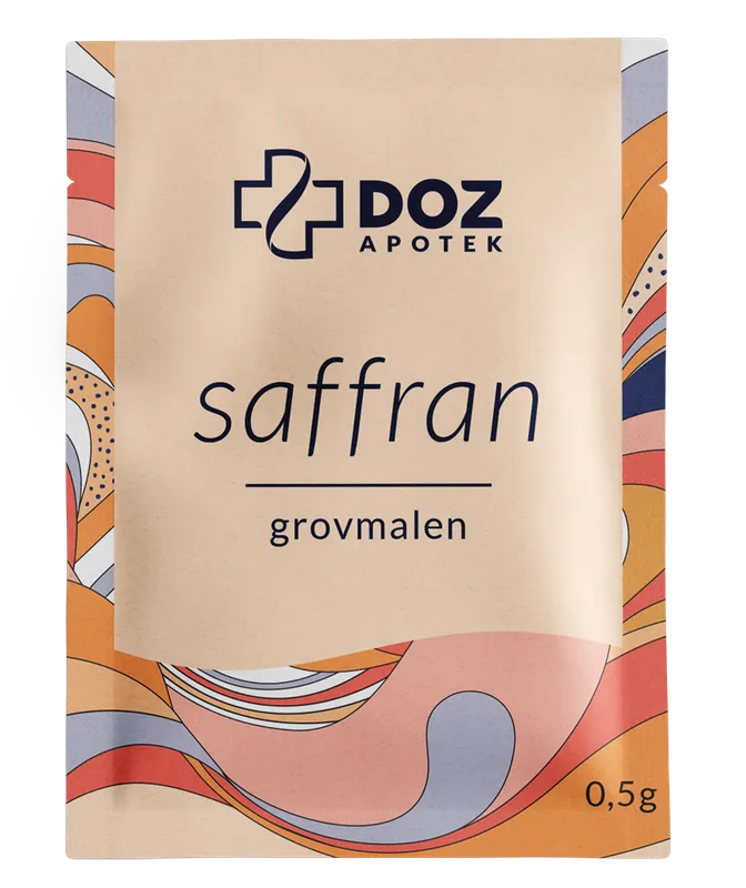 DOZ Apotek Saffran grovmalen Gr